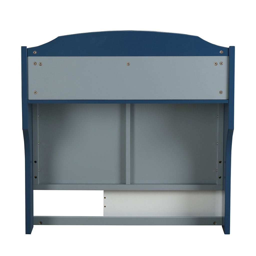 Neptune II - Twin Bed - Gray / Navy