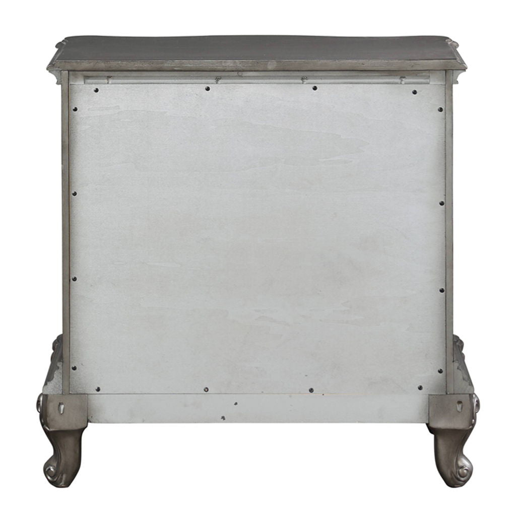 Ariadne - Nightstand - Antique Platinum