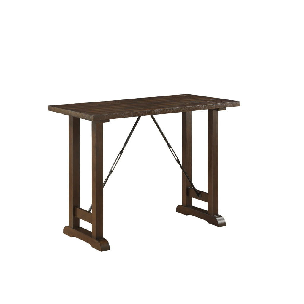 Bracknell - 3 Piece Counter Height Set - Brown