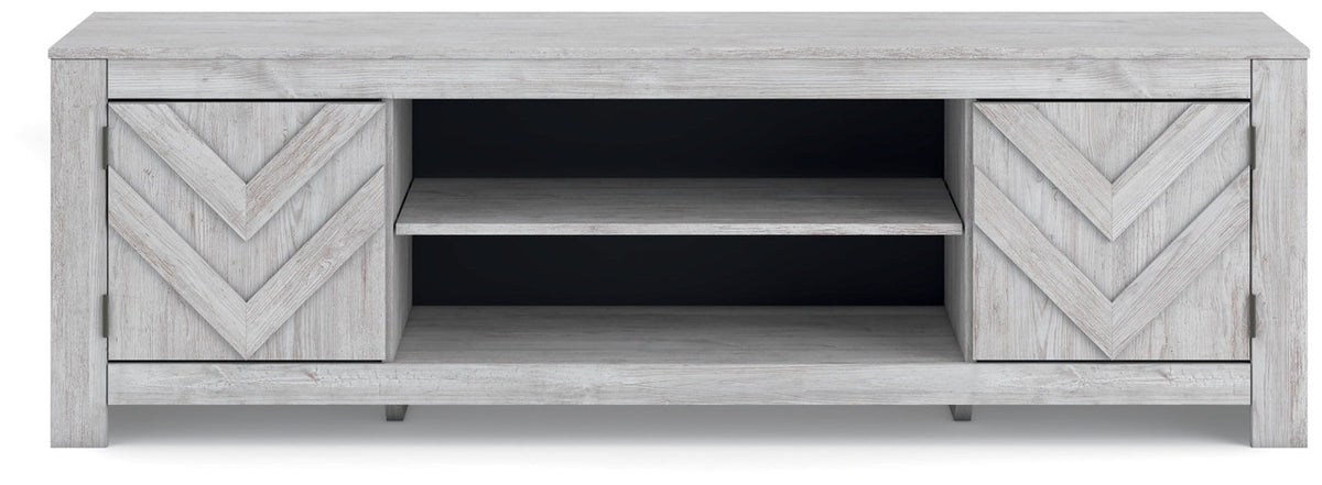 Cayboni - LG TV Stand With Fireplace Option