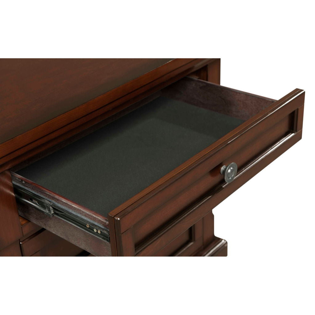 Kingston - Nightstand With Power - Walnut