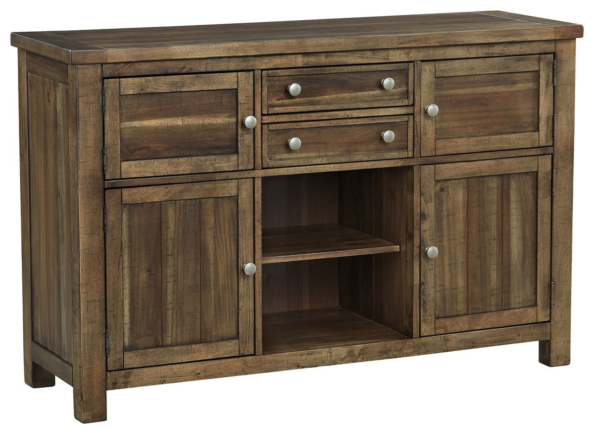Moriville - Dining Room Server - Grayish Brown