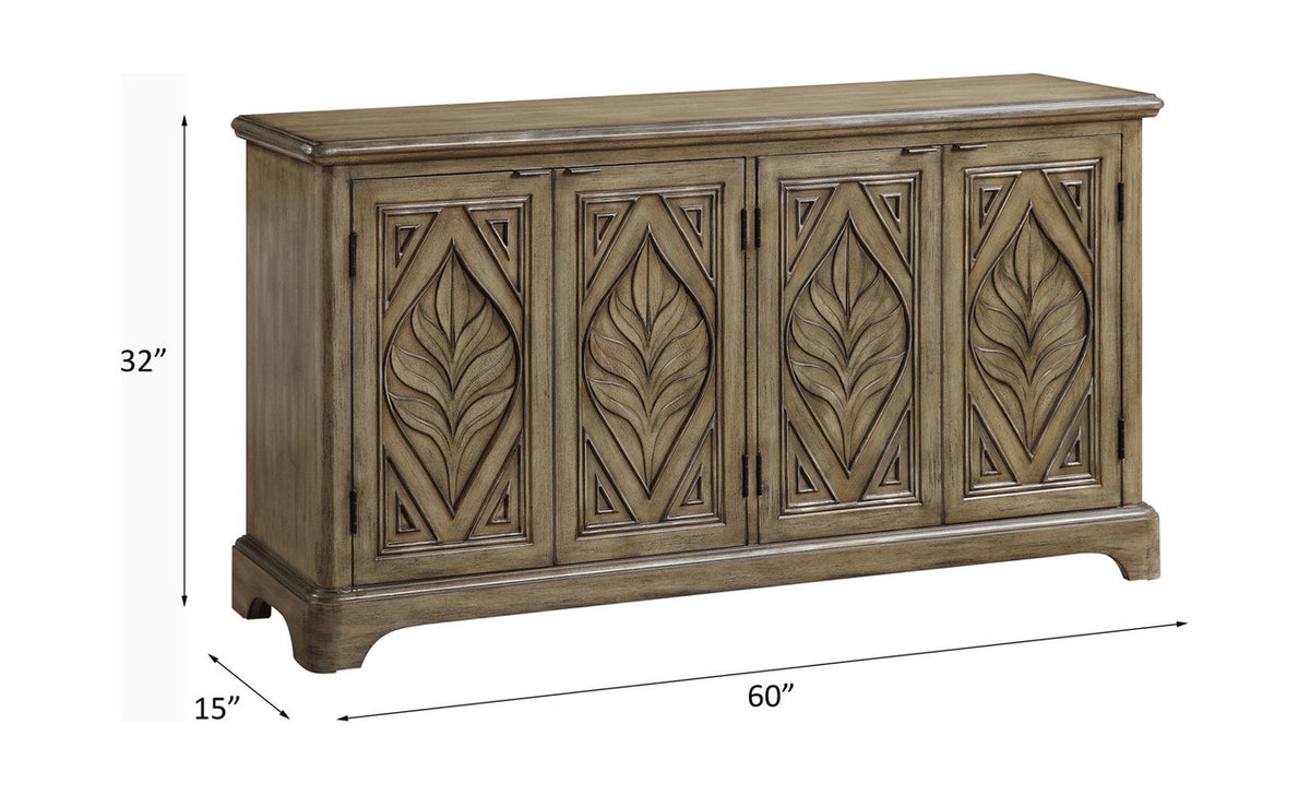 Orana - Console Cabinet - Oak