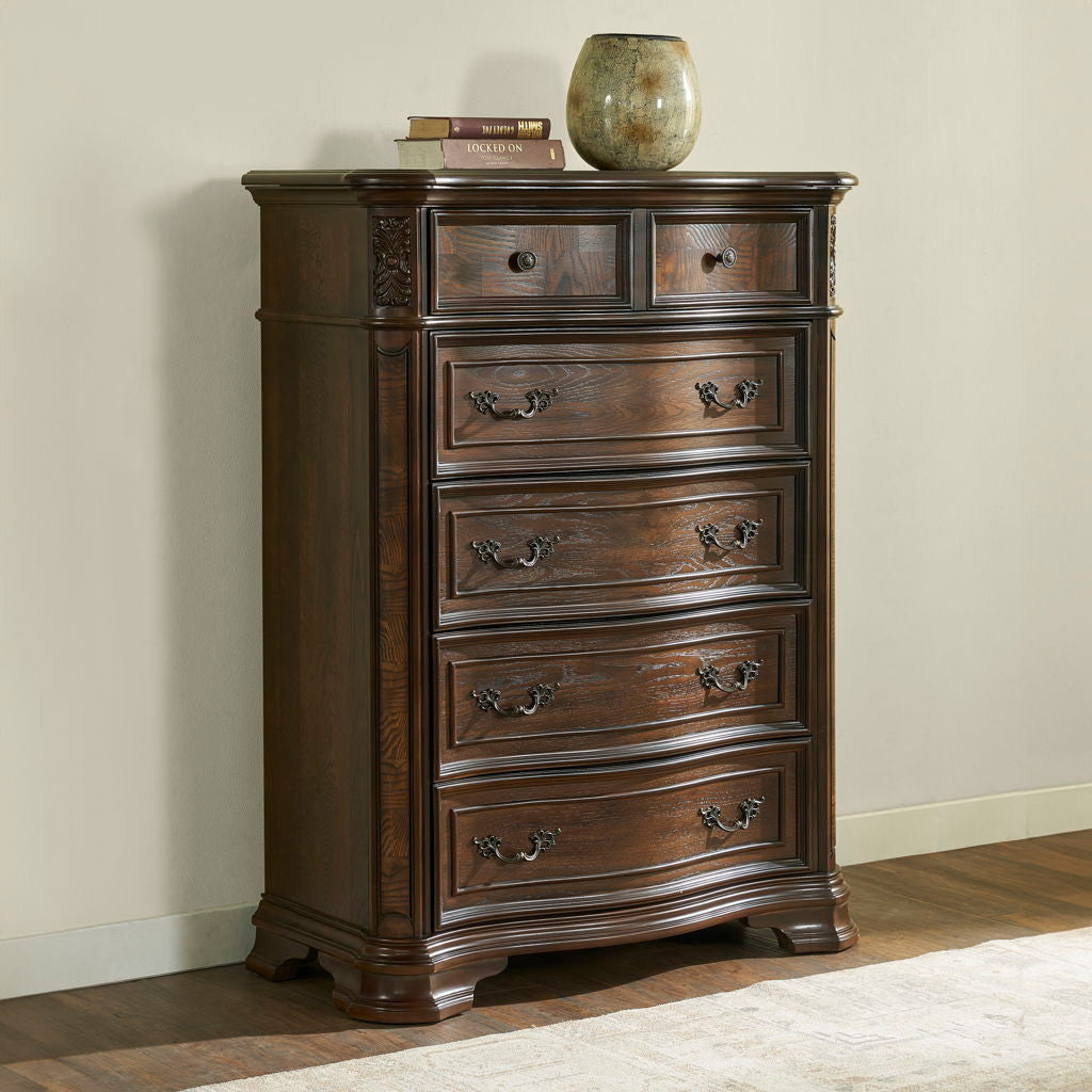 Royale - Lift Top Chest - Brown