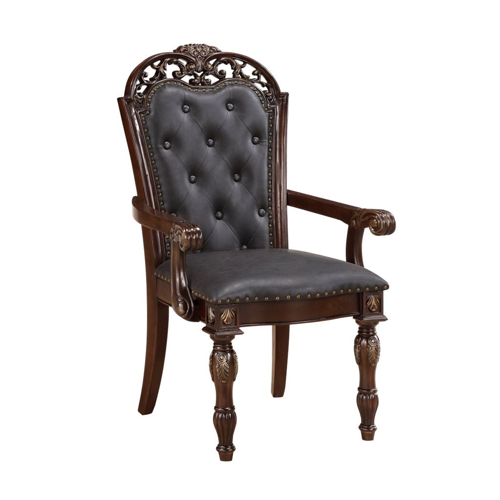 Adelina - Arm Chair (Set of 2) - Cherry