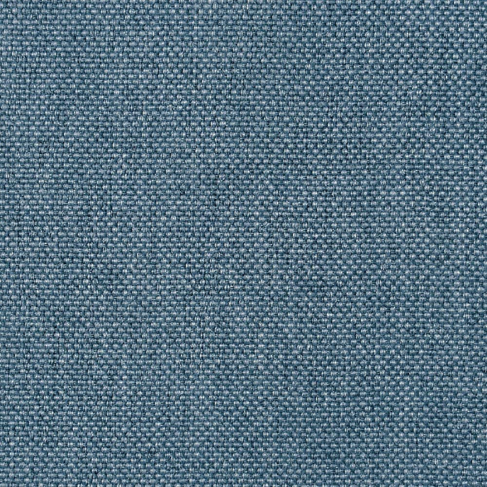 Bonnie Navy Linen-Like Fabric Sectional With Ottoman