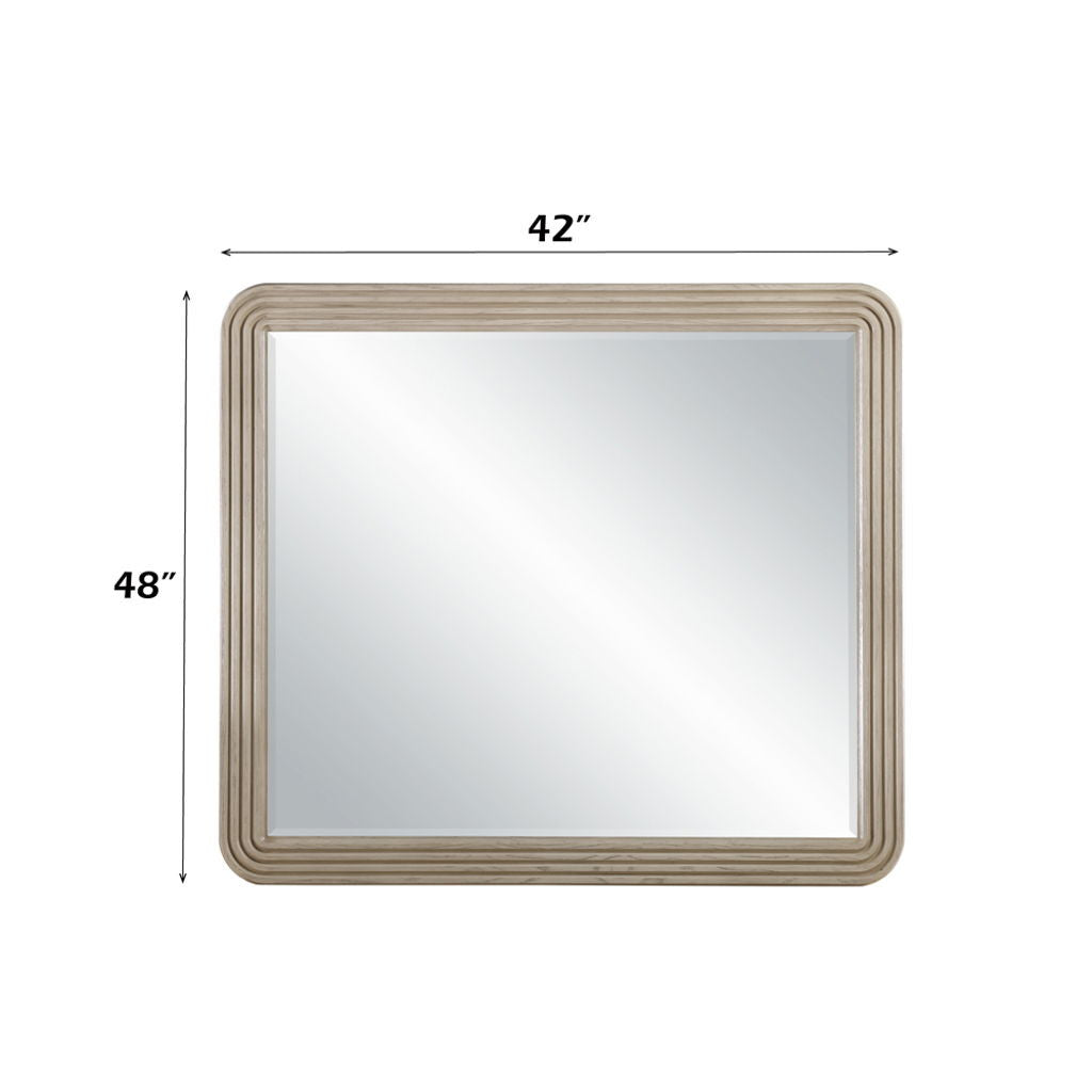Leanna - Mirror - Light Oak