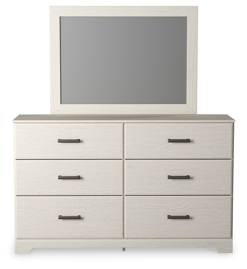 Stelsie - Dresser, Mirror - White