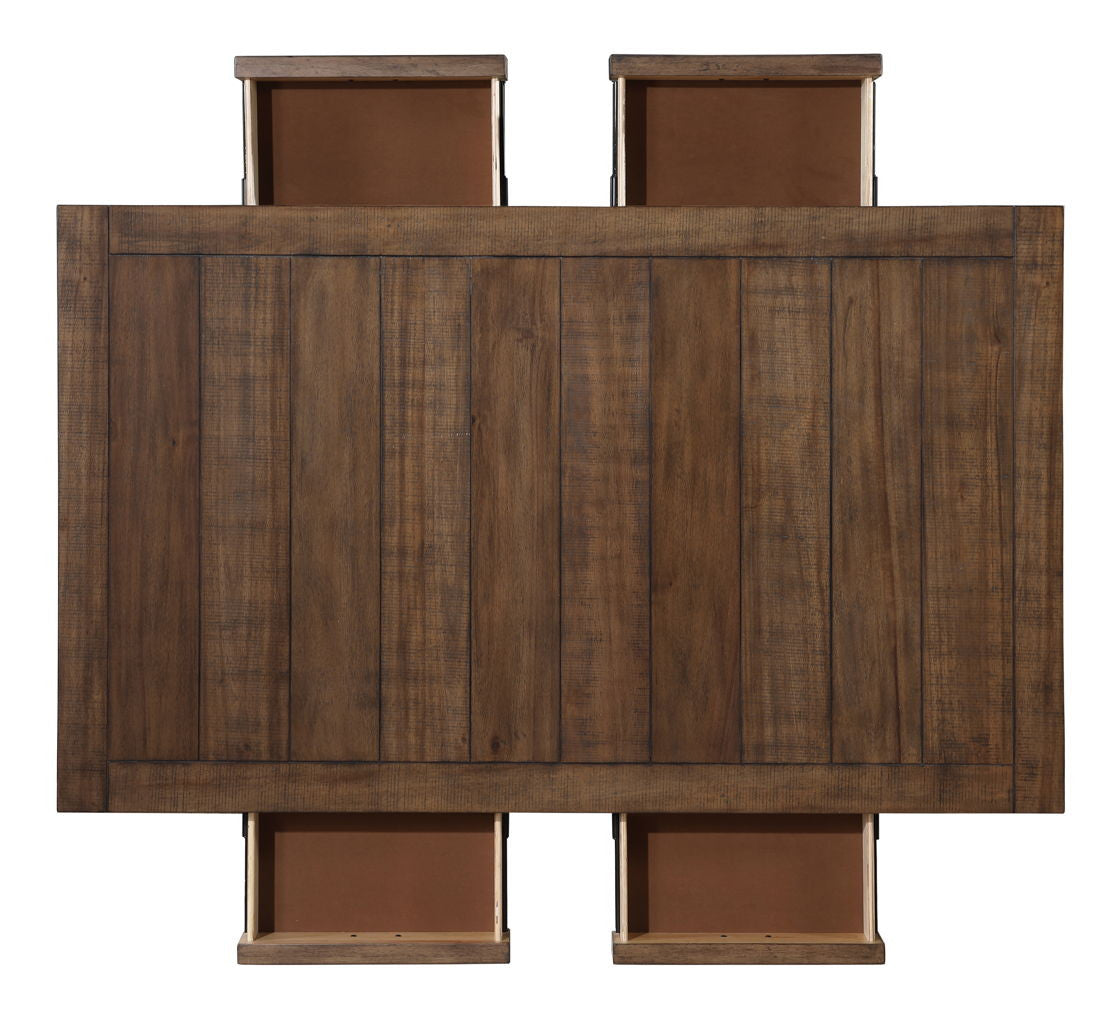 Joanna - Dining Set With Brown Table