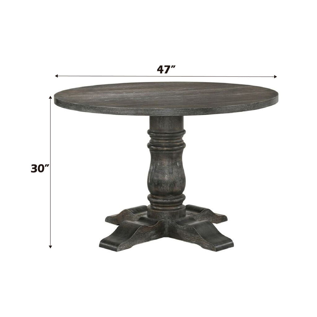 Leventis - Dining Table - Weathered Gray
