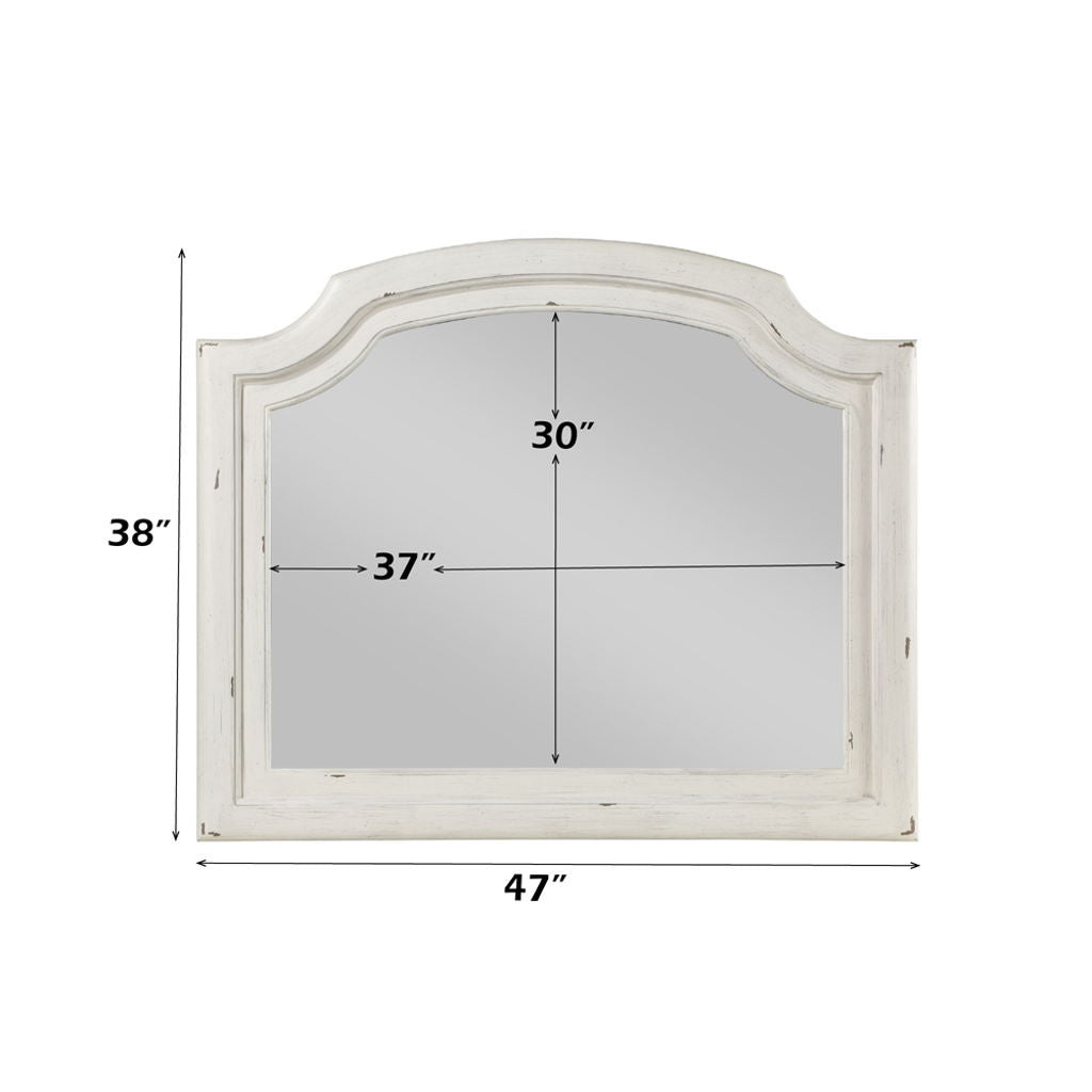 Jaqueline - Mirror - Antique White
