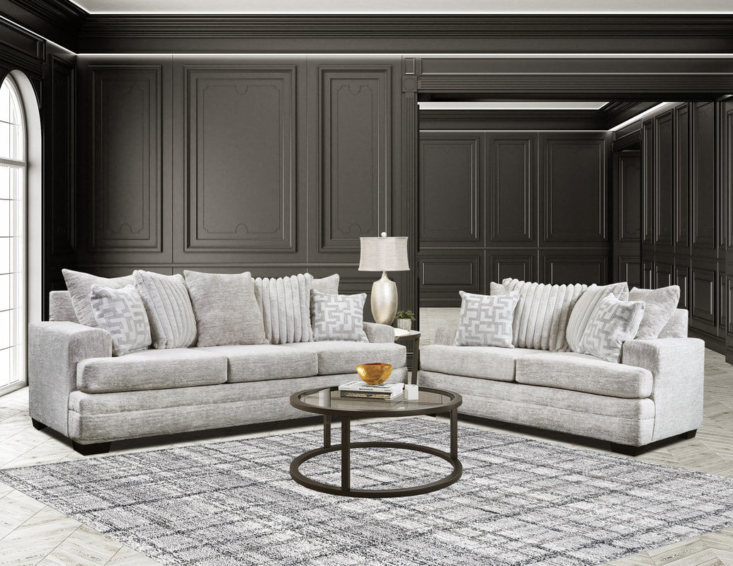 Galactic Oyster Sofa & Loveseat Set