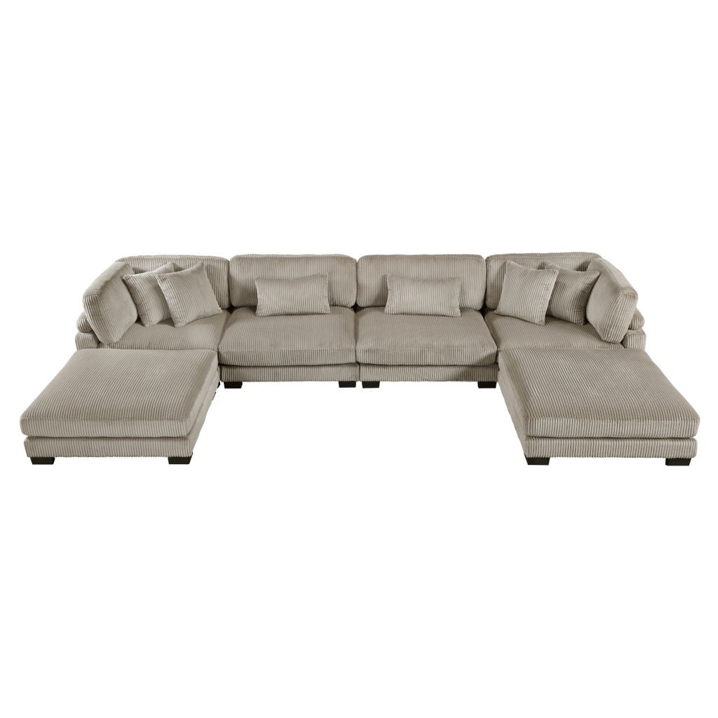 Traverse - Sectional With Ottoman