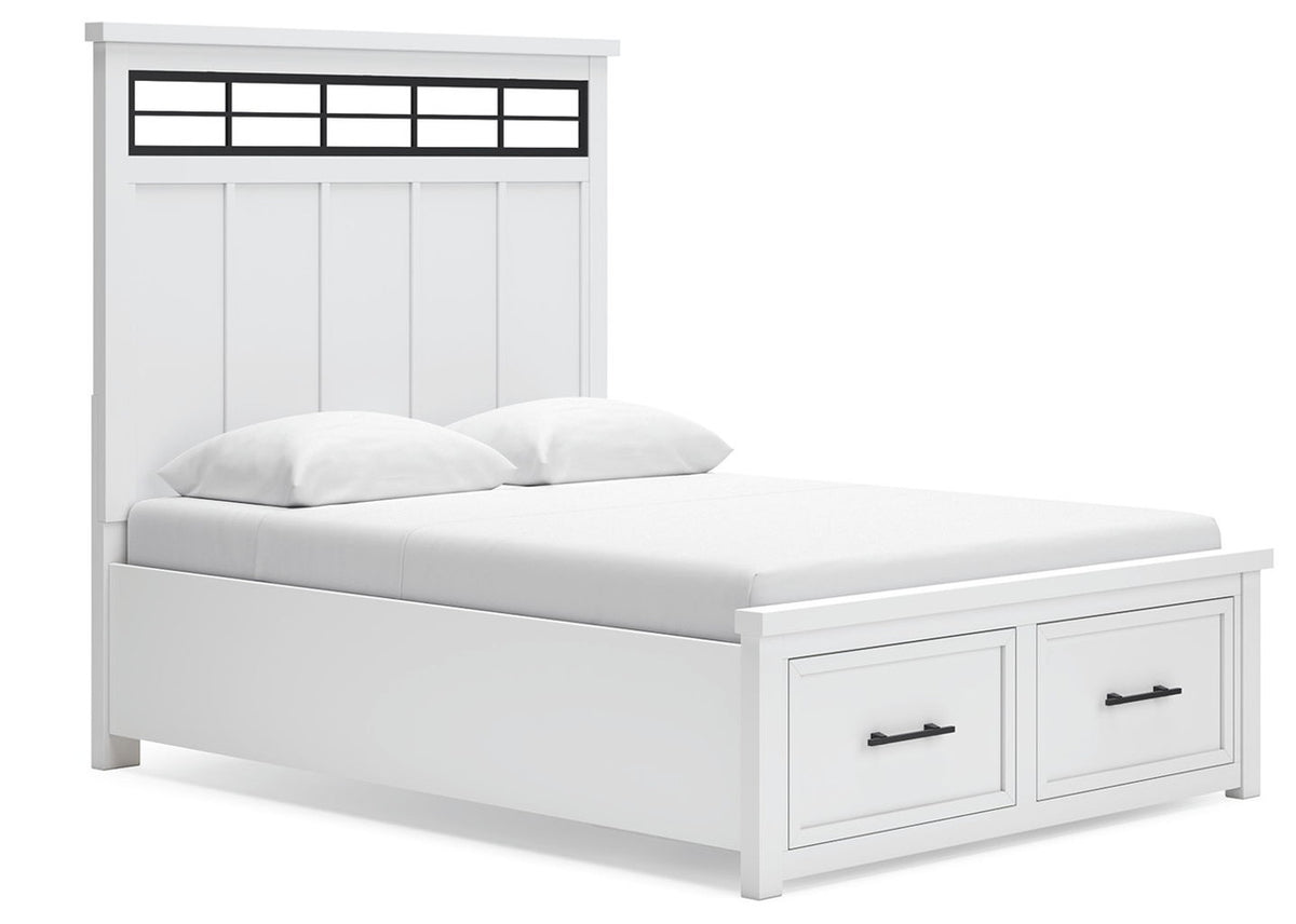 Ashbryn - Panel Storage Bed