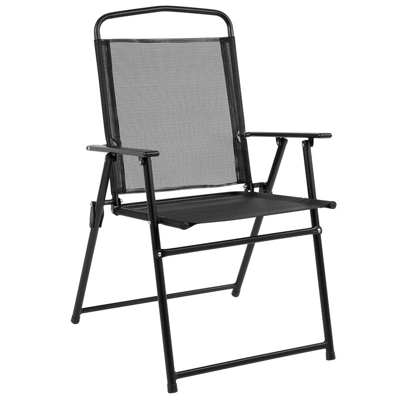 PAT- 6 Piece Black Patio Set