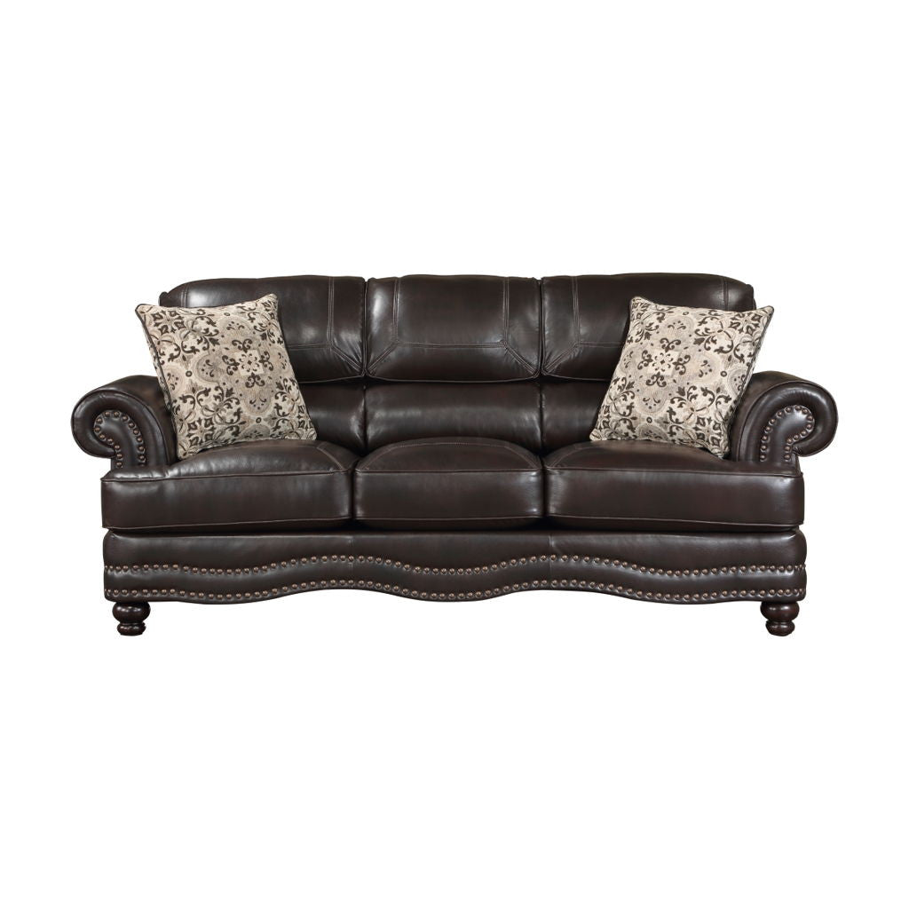 Milford - Sofa & Loveseat - Brown