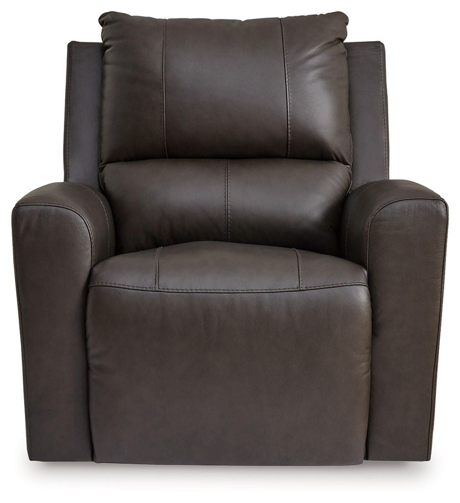 Boxmere - Power Rocker Recliner - Storm
