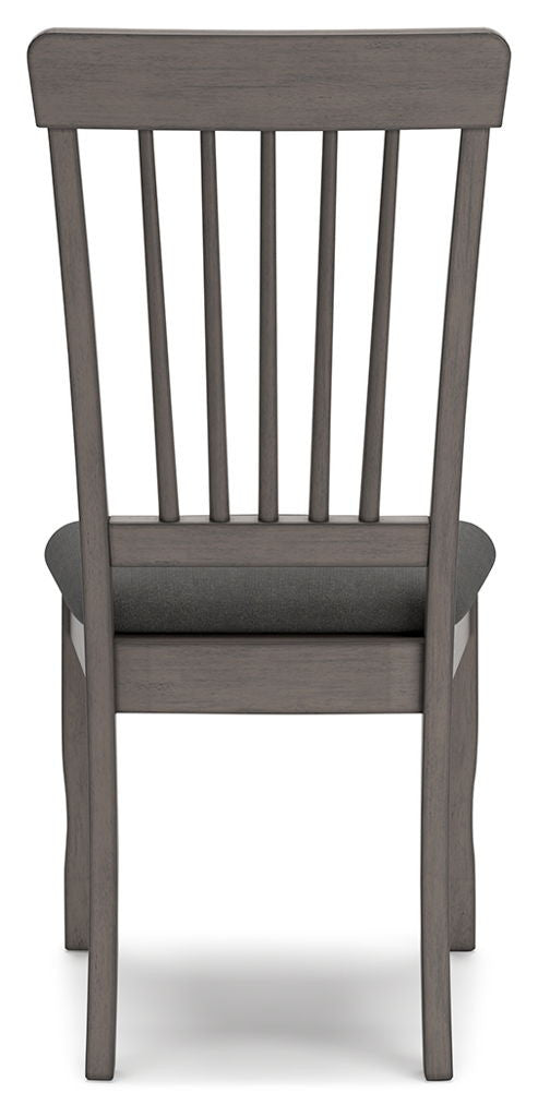 Shullden - Dining Room Side Chair (Set of 2) - Gray
