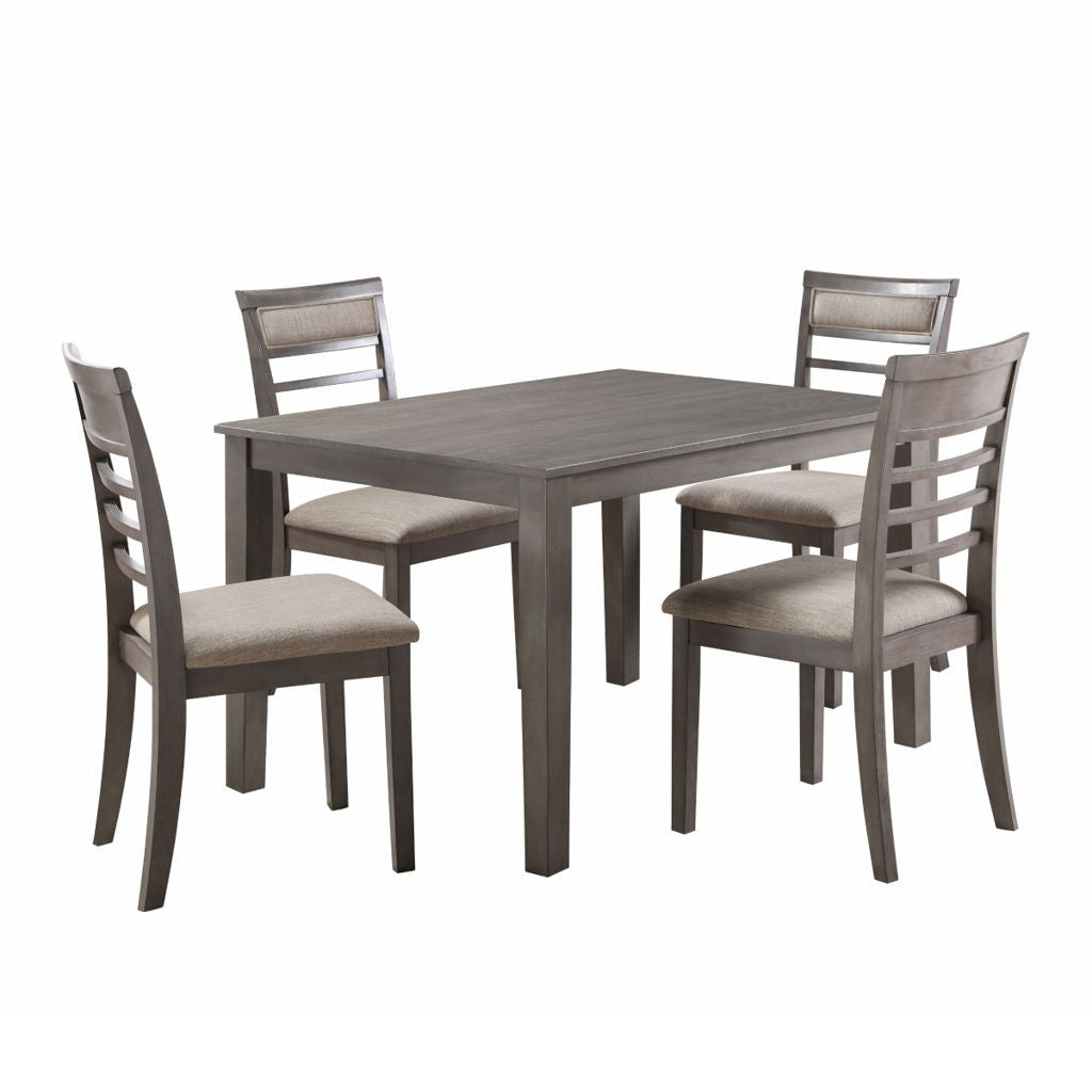 Lovell - 5 Piece Dinette Set - Brown