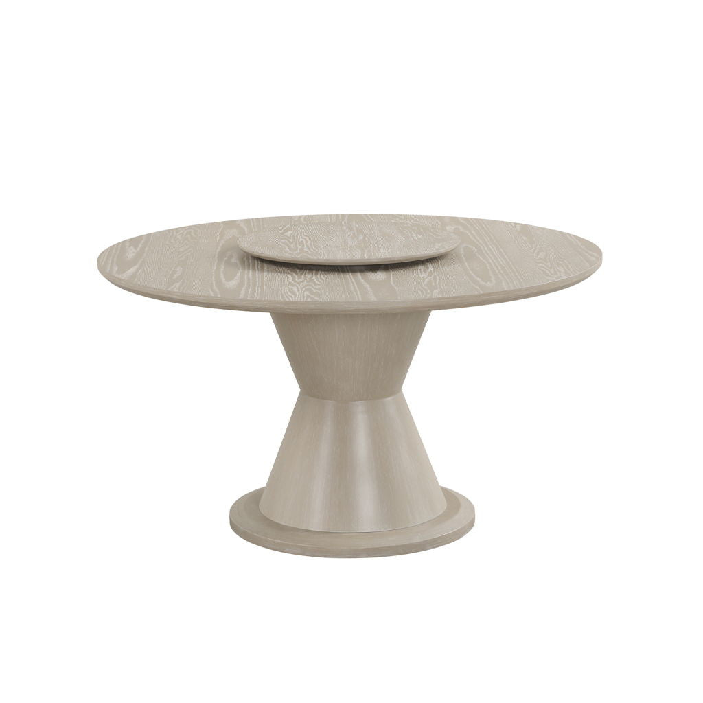 Gwendolyn - Round Table Top And Base - Beige