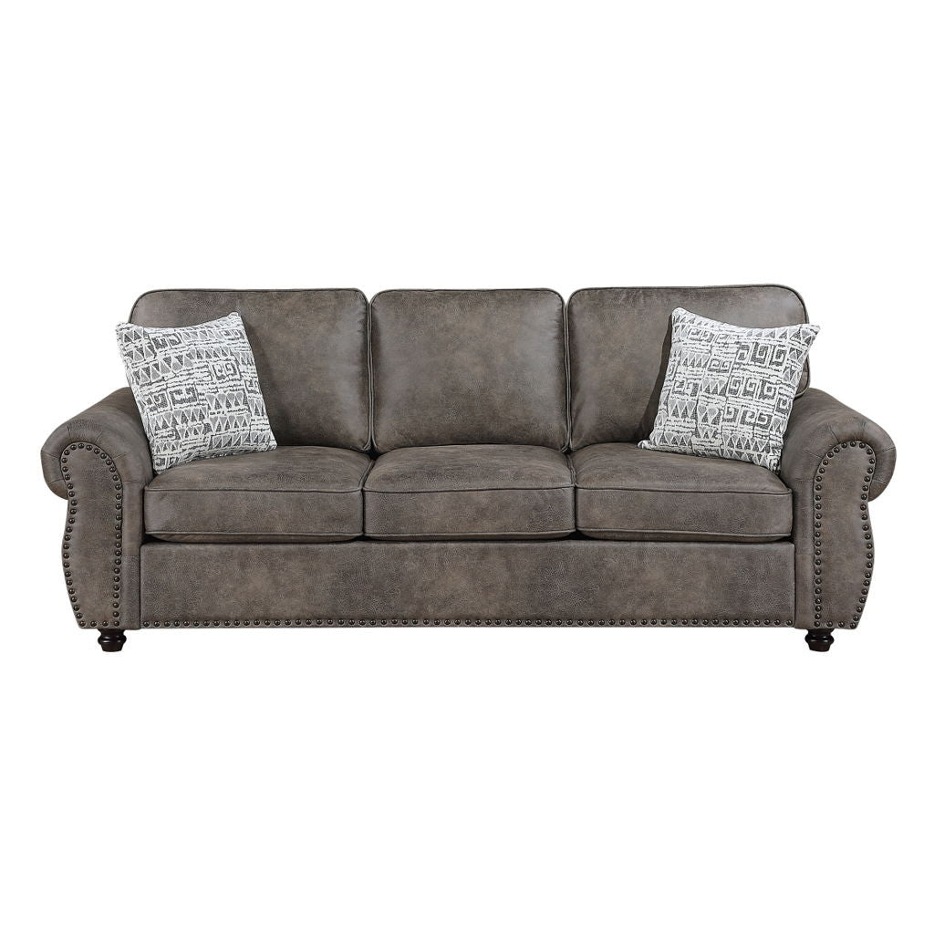 Pinnacle - Sofa - Dark Brown