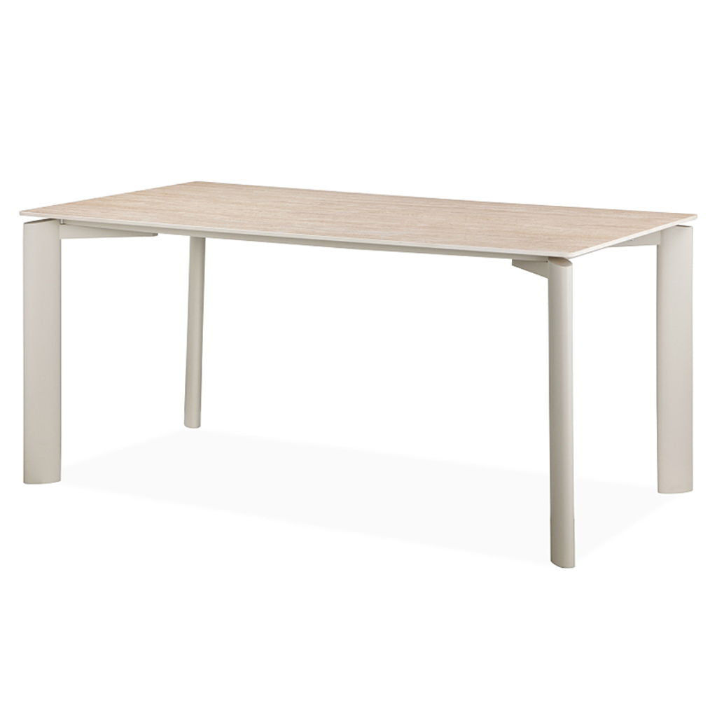 Ingram - Dining Table - Sintered Stone & Light Gray