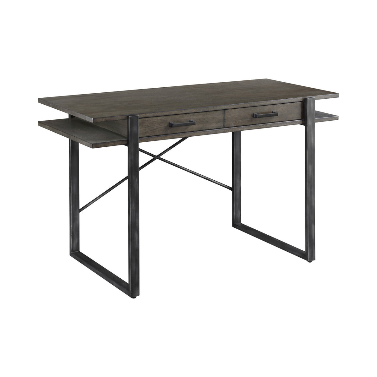 HC 47" Brown-Grey Desk