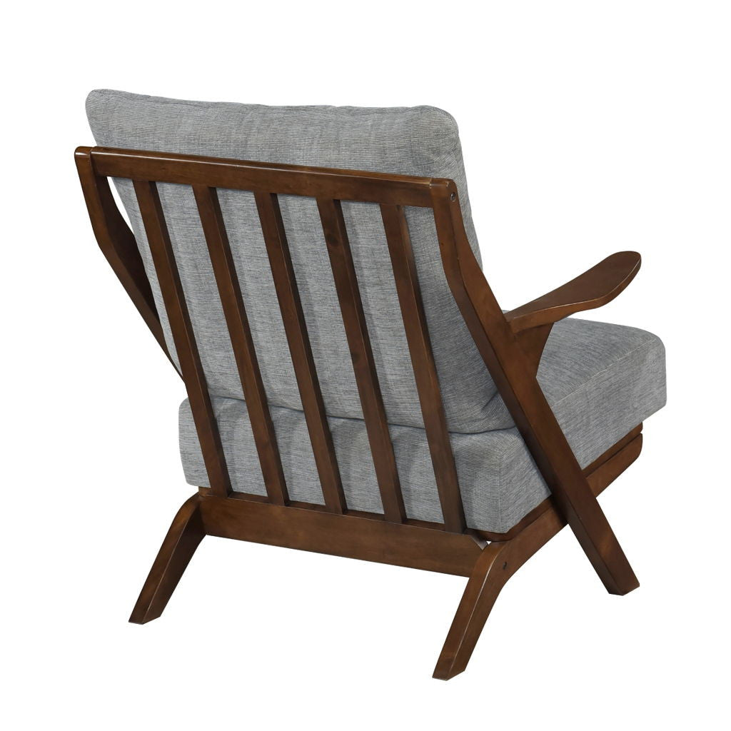 Lennox - Accent Chair - Dark Brown Frame