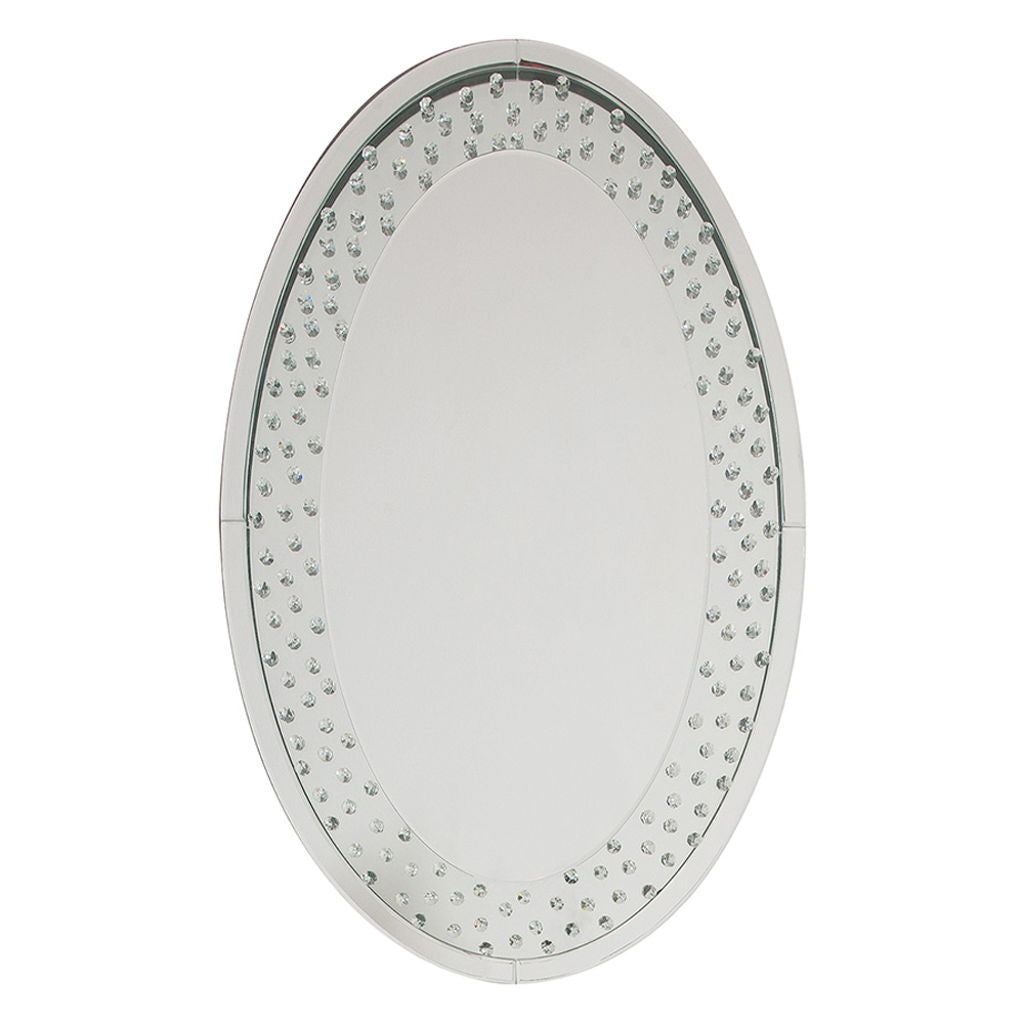Nysa - Accent Decor - Mirrored & Faux Crystals