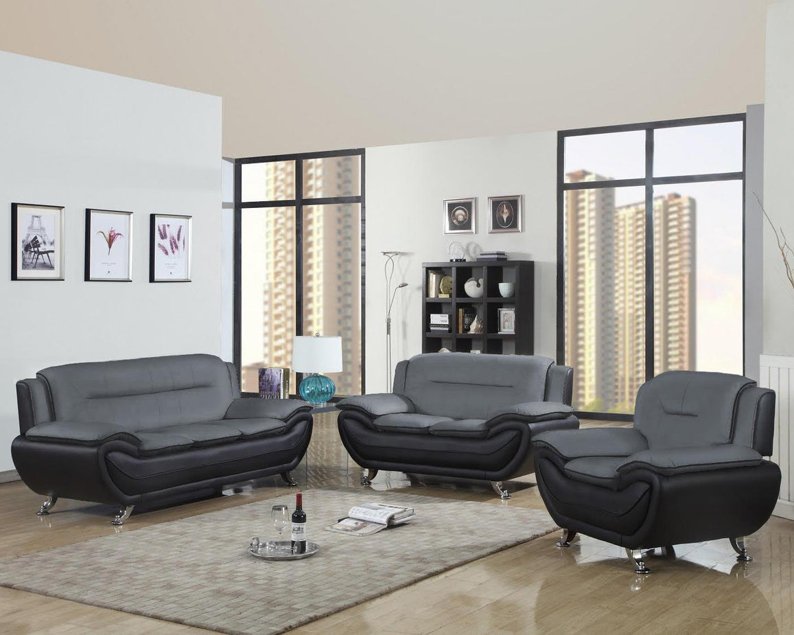 BREITON Gray Livingroom Set