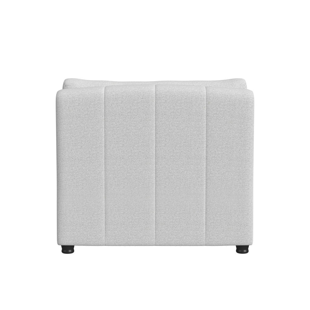 Zandara - Modular Armless Chair - Beige