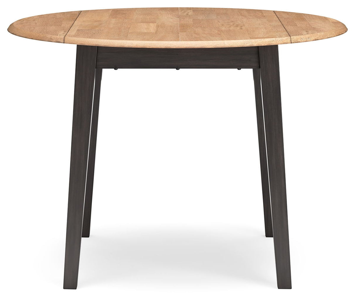 Gesthaven - Round Dining Room Drop Leaf Table