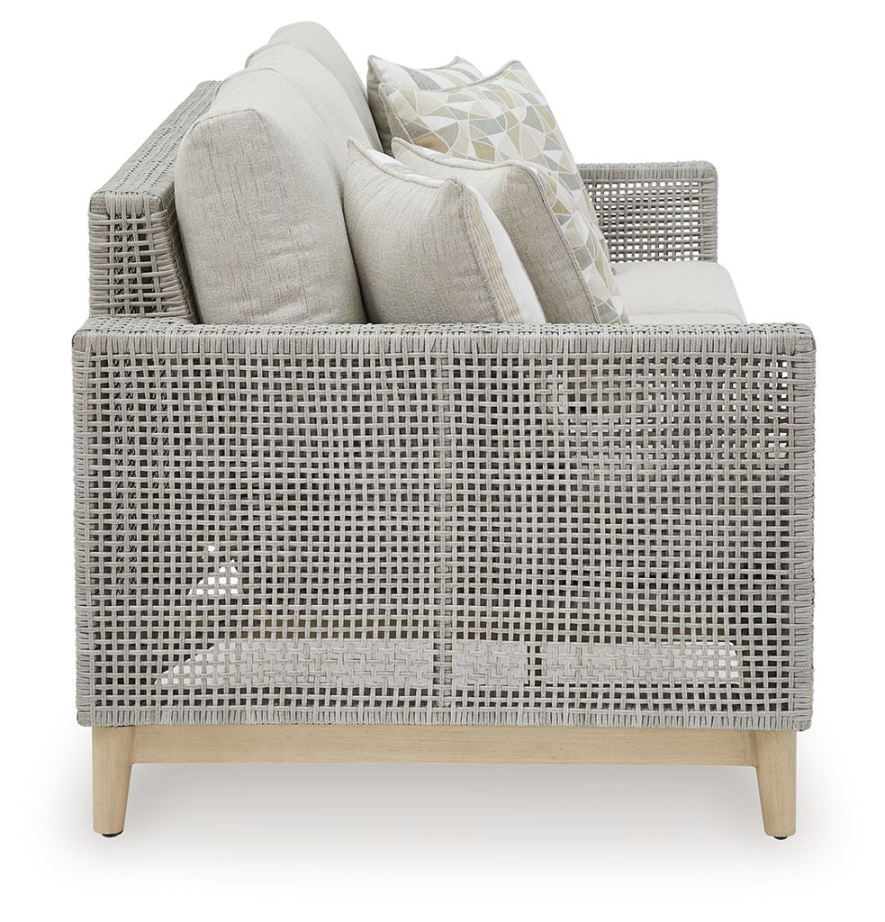 Seton Creek - Sofa With Cushion - Gray