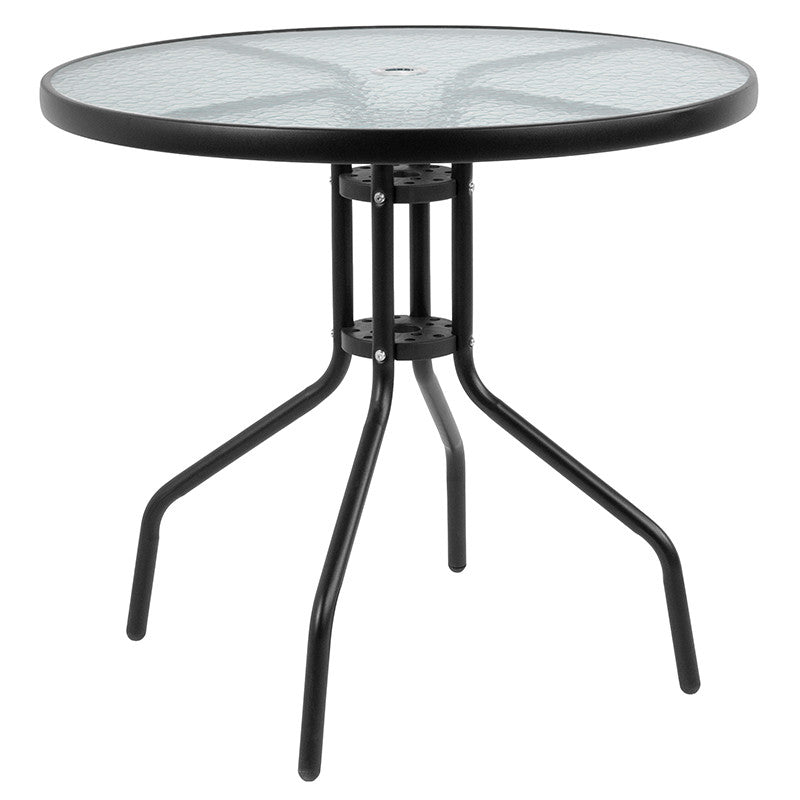 PAT- 6 Piece Black Patio Set