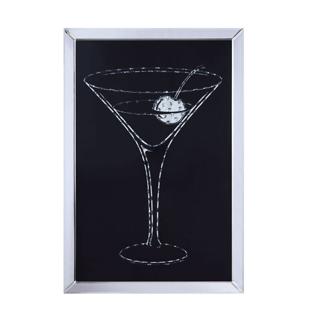 Talisha - 35" Wall Art - Mirrored