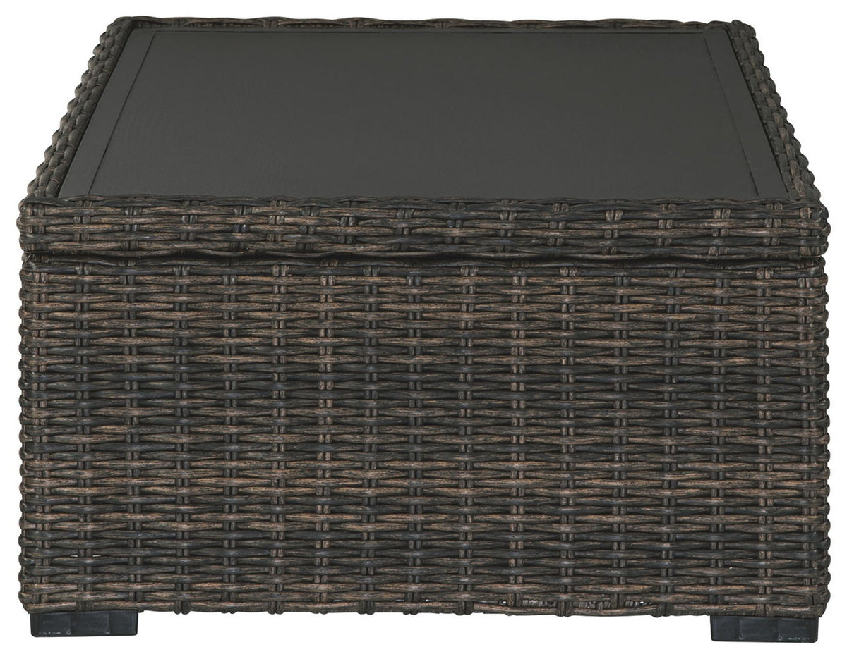 Grasson Lane - Rectangular Cocktail Table - Brown