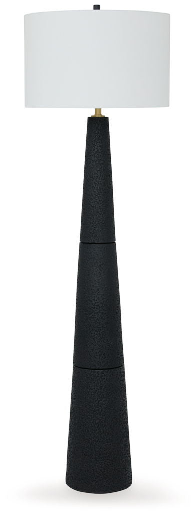 Hallburg - Poly Floor Lamp - Black