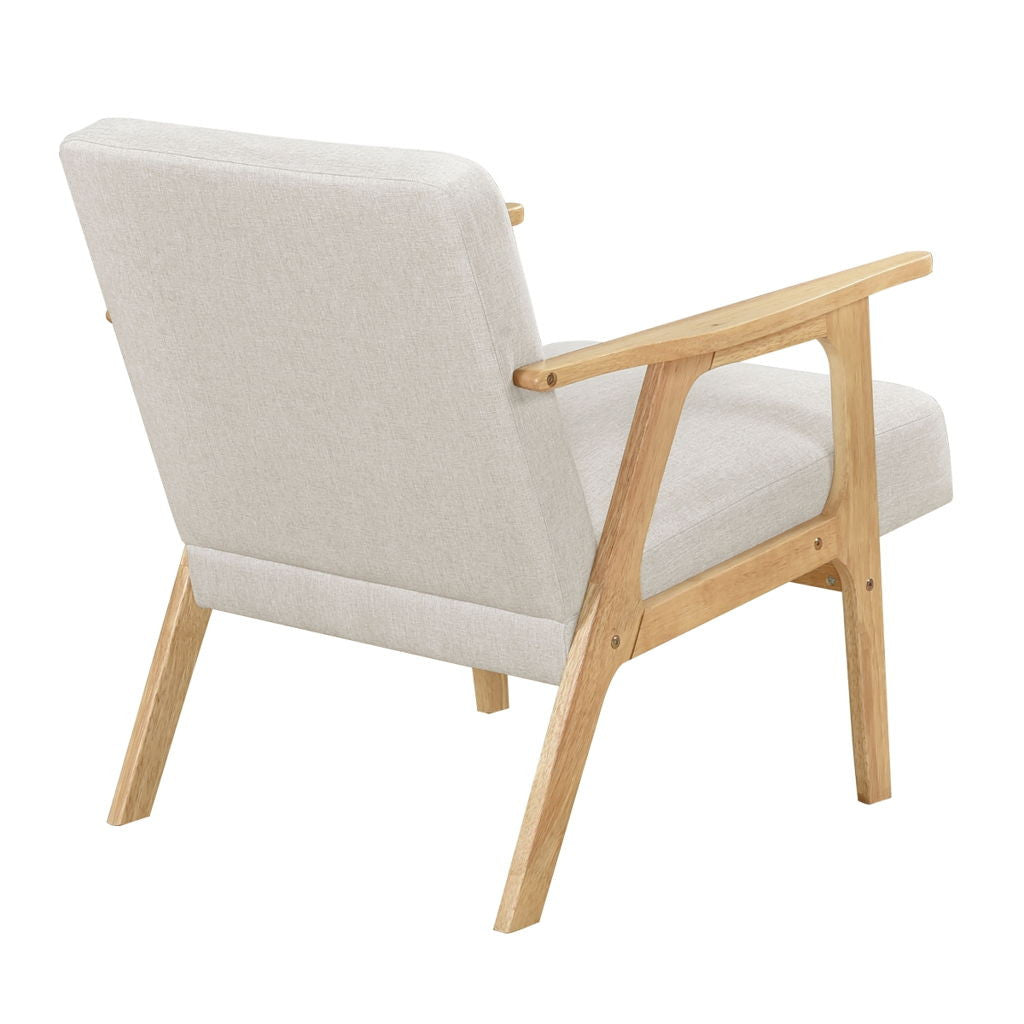 Omara - Accent Chair Light Brown Base