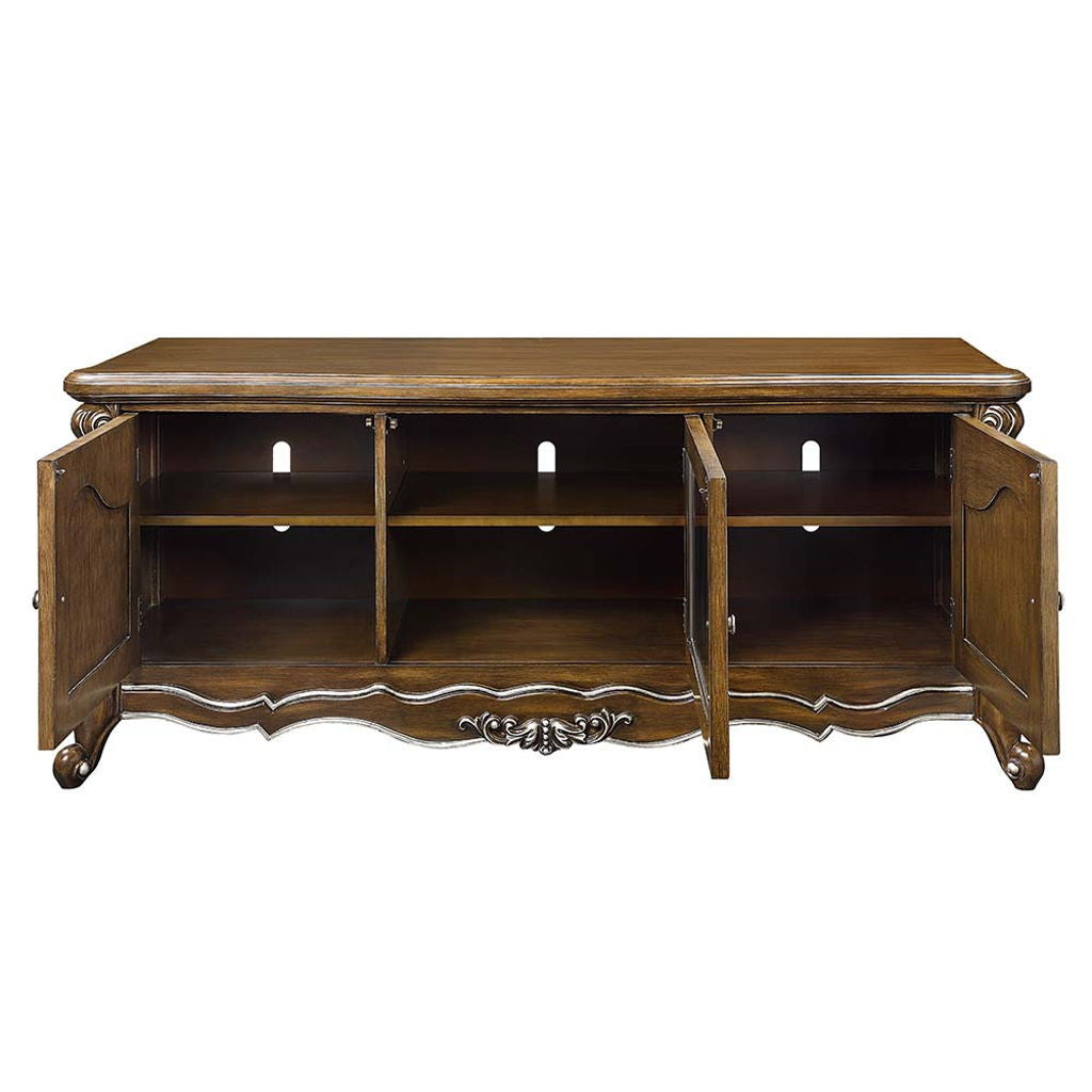 Latisha - TV Stand - Antique Oak