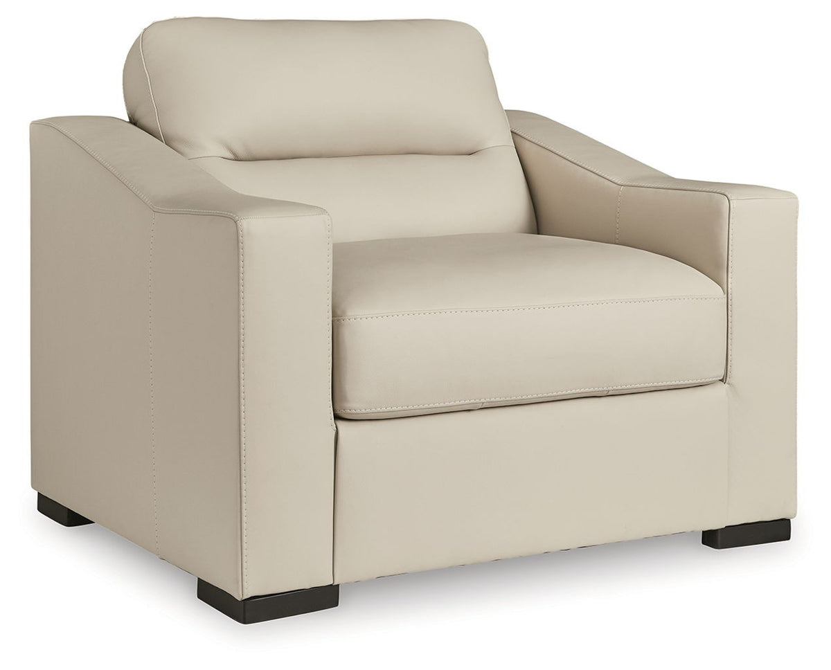 Treasure Trove - 2 Pc. - Chair And A Half, Ottoman - Almond