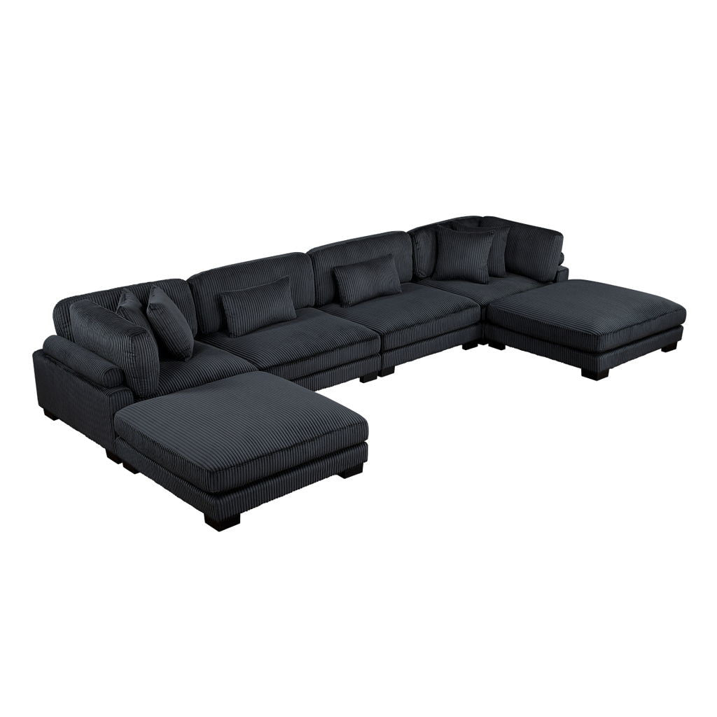 Traverse - Sectional With Ottoman