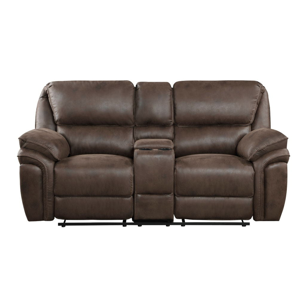 Proctor - Double Reclining Loveseat With Center Console