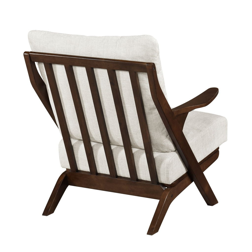 Lennox - Accent Chair - Dark Brown Frame
