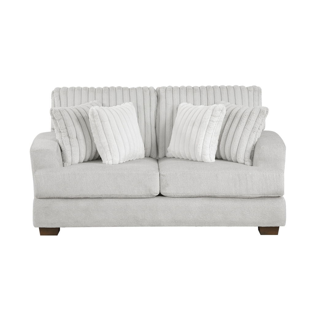 Santiago - Loveseat - Light Gray