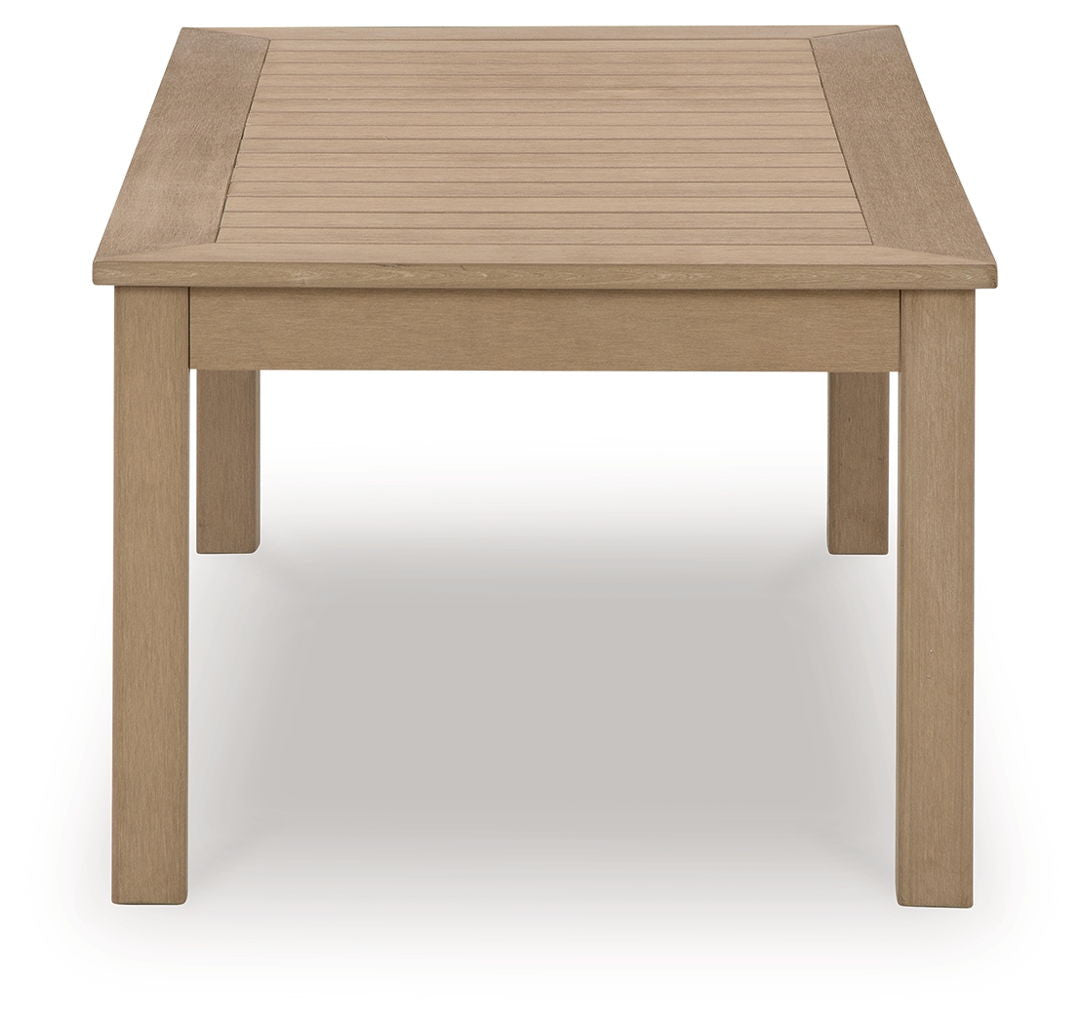 Hallow Creek - Rectangular Cocktail Table - Driftwood