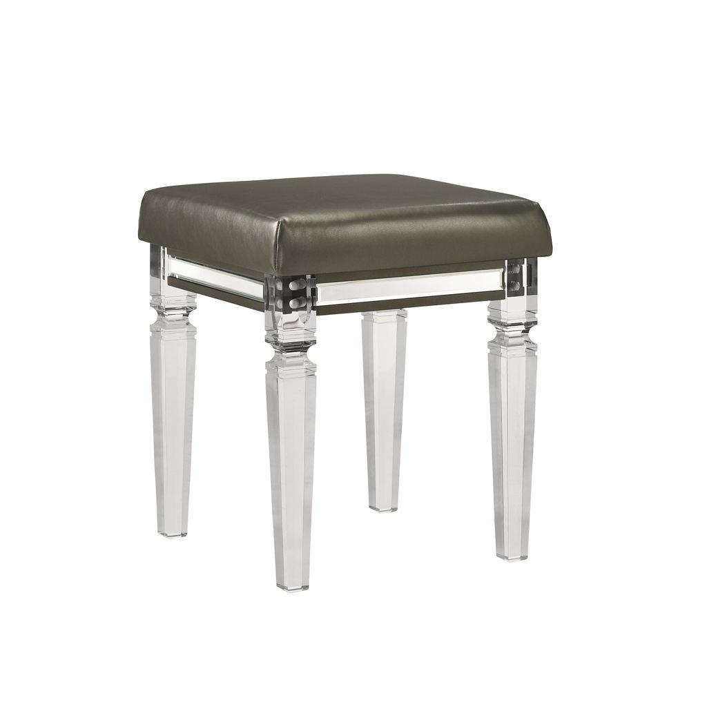 Twenty Nine - Vanity Stool With Acrylic Leg