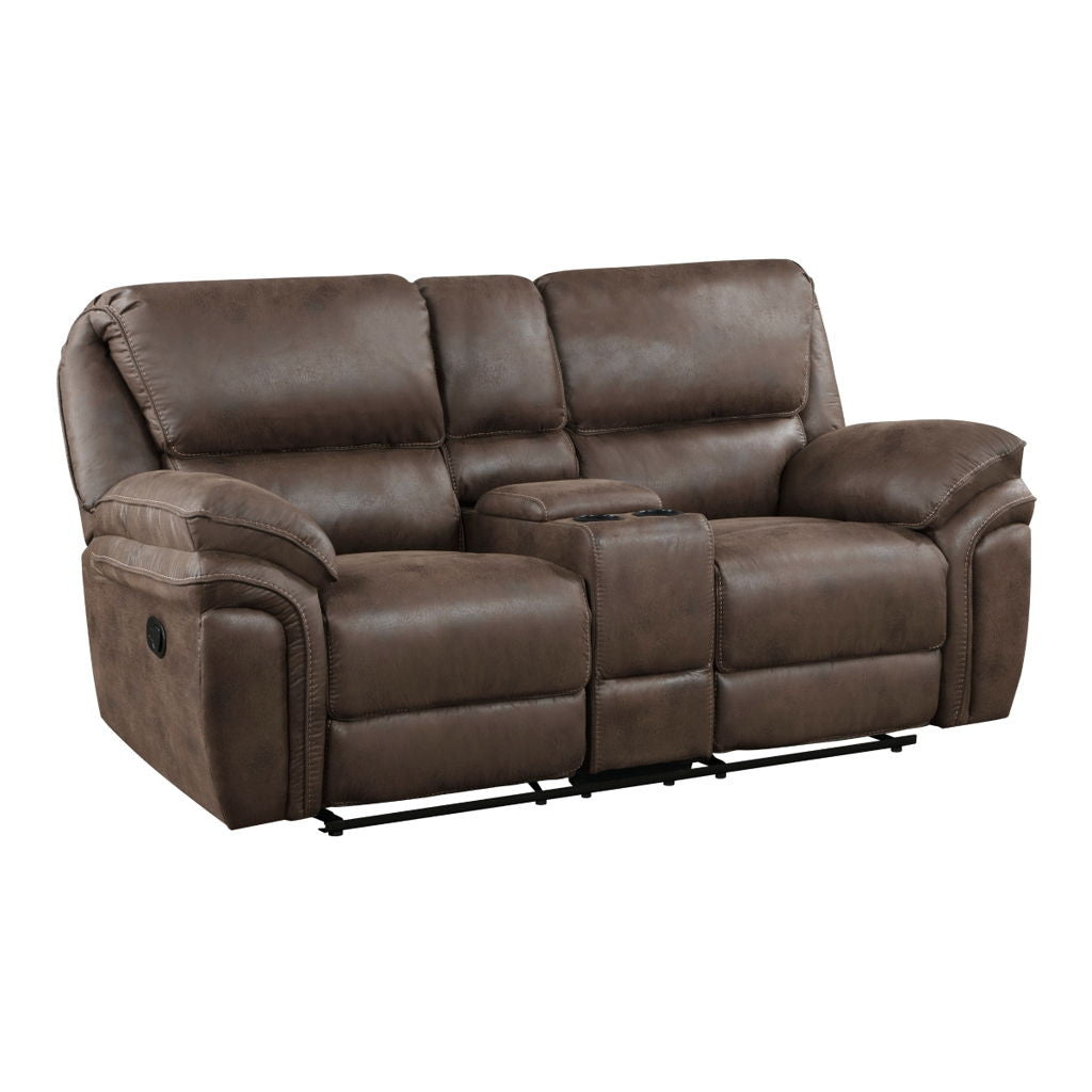 Proctor - Double Reclining Loveseat With Center Console