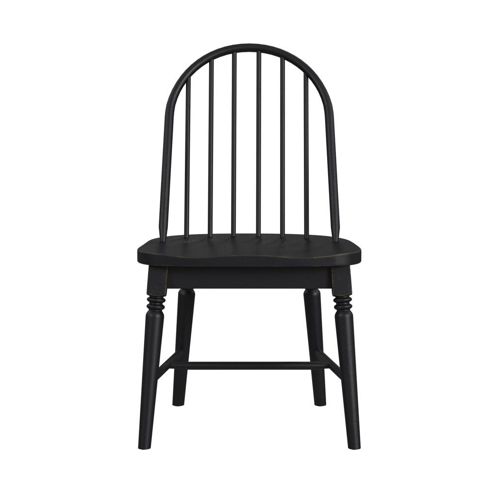 Heritage & Home - Windsor Side Chair (Set of 2) - Black
