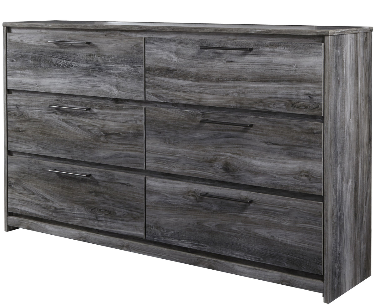 APTON Gray 62" Wide x 69" Height Dresser & Mirror