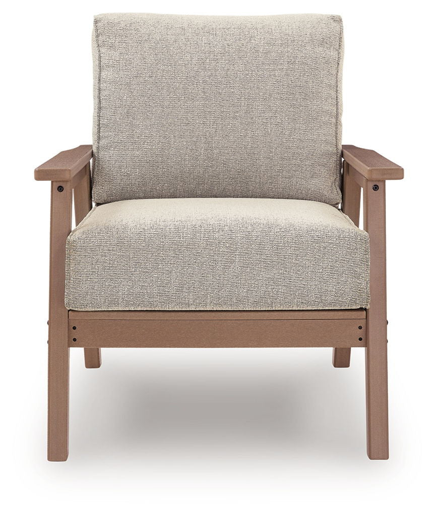 Grover Beach - Lounge Chair With Cushion (Set of 2) - Driftwood